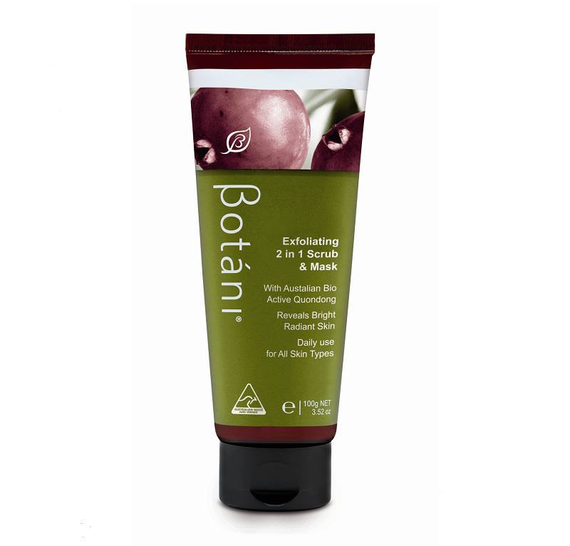Botani活力亮肌去角質2合1磨砂面膜  Exfoliating 2 in 1 Scrub & Mask