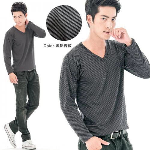 Taiwan made men's moisture absorbing and warm heating jacket V-neck style