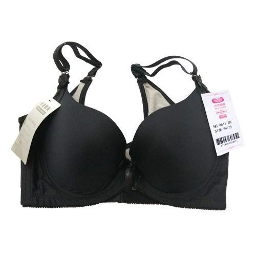 9611 bamboo charcoal deep V seamless chest circumference four row buckle