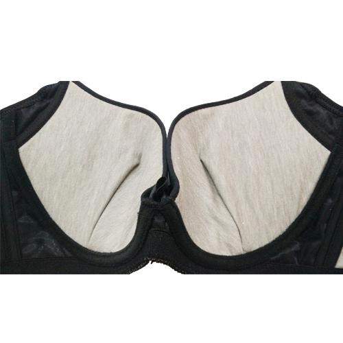 9611 bamboo charcoal deep V seamless chest circumference four row buckle