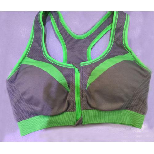 The latest enhanced shock-absorbing and elastic cotton sports bra - with chest protection cups inside