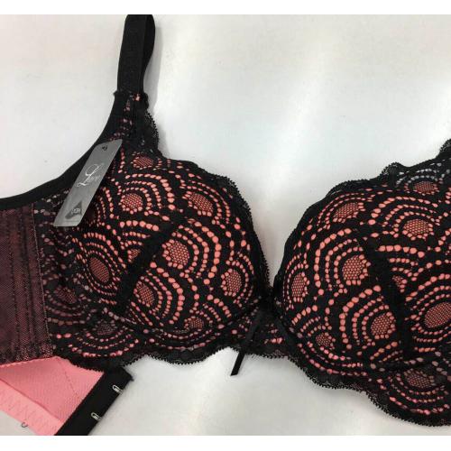 Pink Coral Non Steel Rim Functional Underwear - Wireless