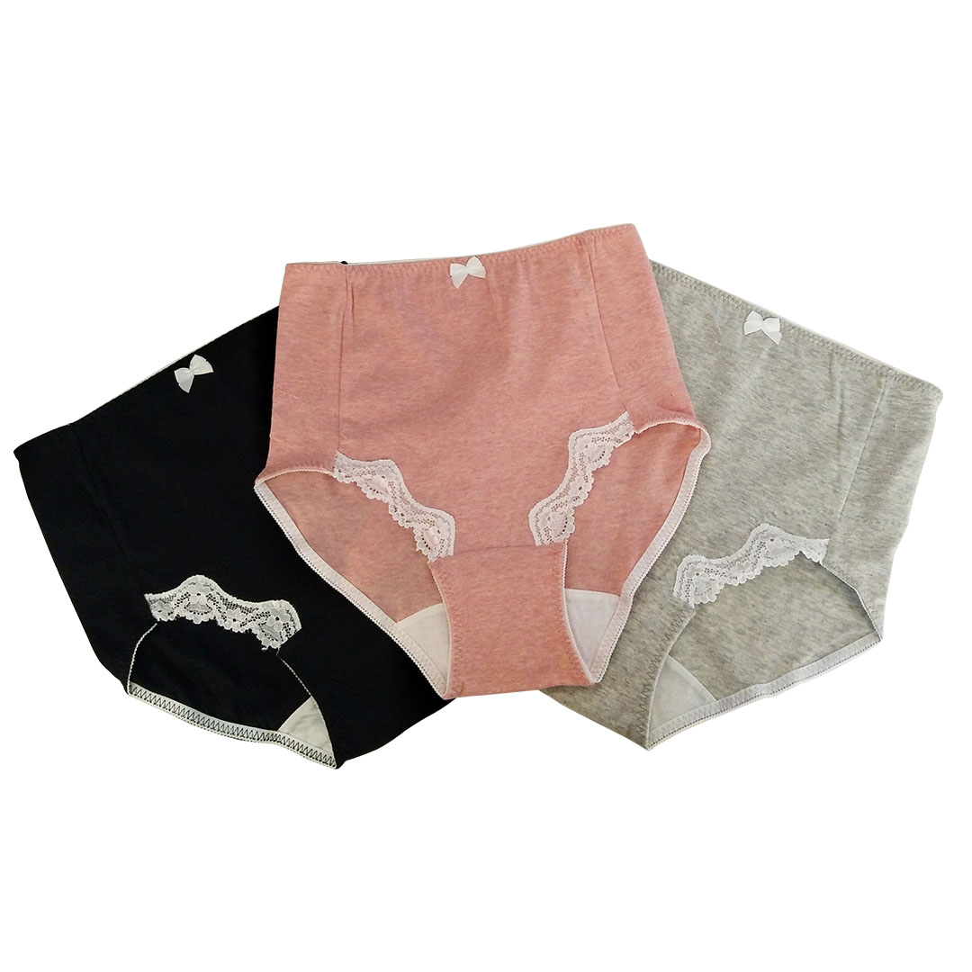 Pregnant women and postpartum cotton lace edge underwear