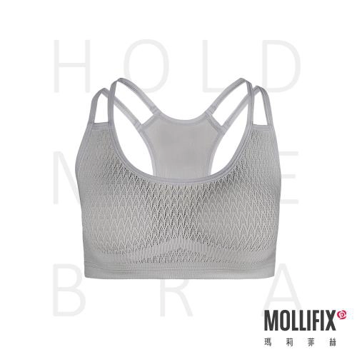 Mollifix瑪莉菲絲 高調A++動塑升級撞色運動BRA 新色到貨