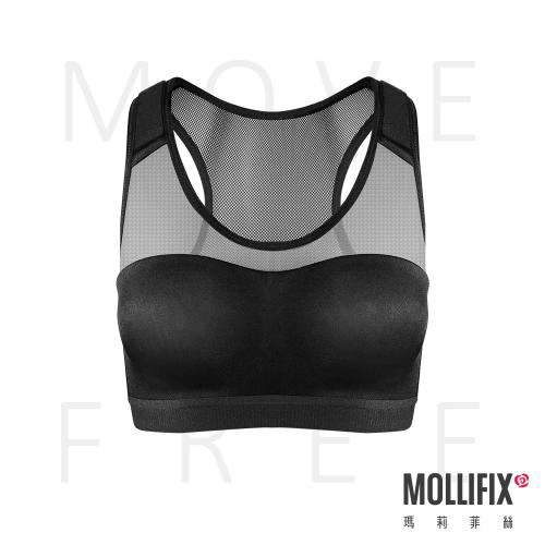 MOLLIFIX軟鎧甲跳躍緩衝美胸閒搭運動內衣