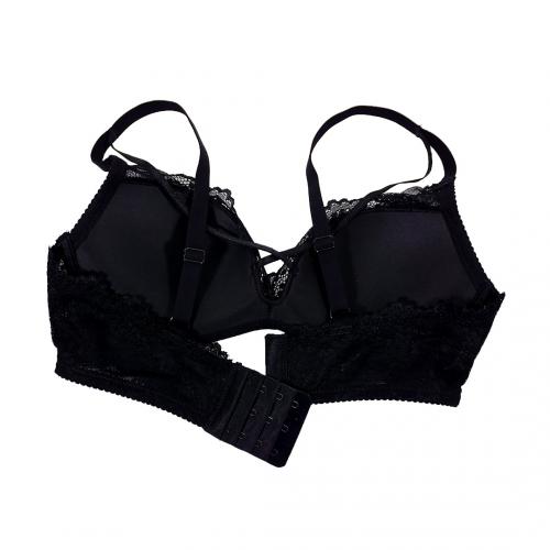 Sexy deep V cross without steel ring gathering underwear