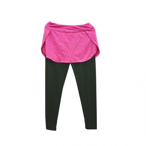 Comfortable Skirt Fake Two piece Sports Pants