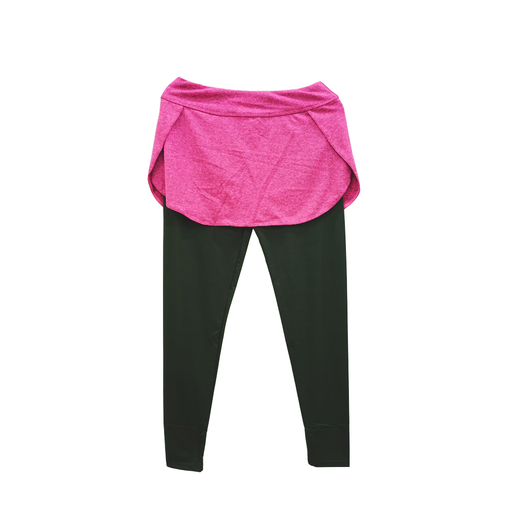 Comfortable Skirt Fake Two piece Sports Pants