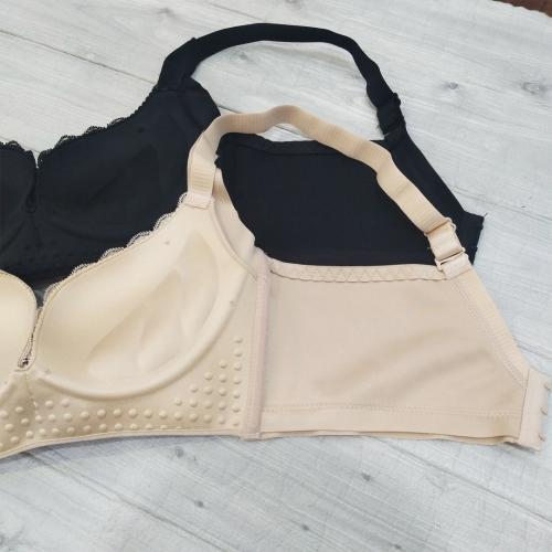 One piece smooth, comfortable and seamless adjustable breast bra