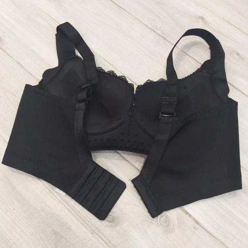 One piece smooth, comfortable and seamless adjustable breast bra