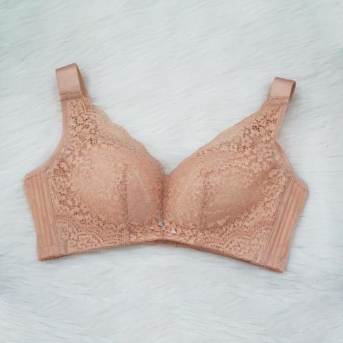 No steel ring centralized adjustment gathered up sexy lace underwear (8-833)