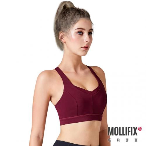 Mollifix MoveFree Coordinated Rhythmic Movement BRA (burgundy)