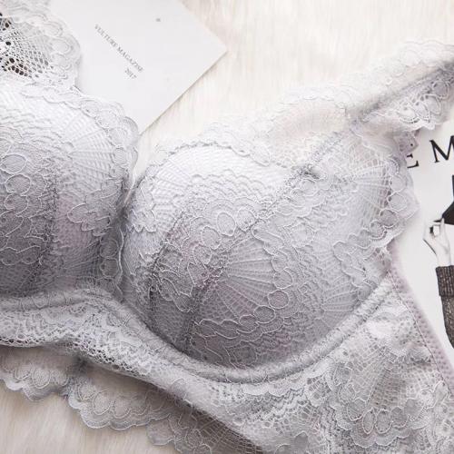 French style lace lingerie without steel rims and reinforced with a concentrated and sexy design (MM1903)