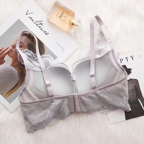 French style lace lingerie without steel rims and reinforced with a concentrated and sexy design (MM1903)