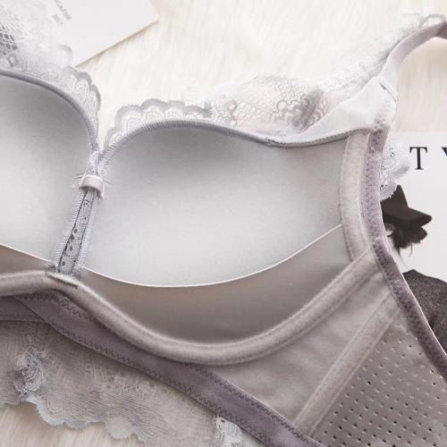 French style lace lingerie without steel rims and reinforced with a concentrated and sexy design (MM1903)