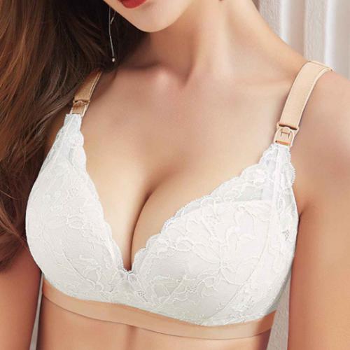 Cotton lining, breastfeeding period, lace top opening underwear