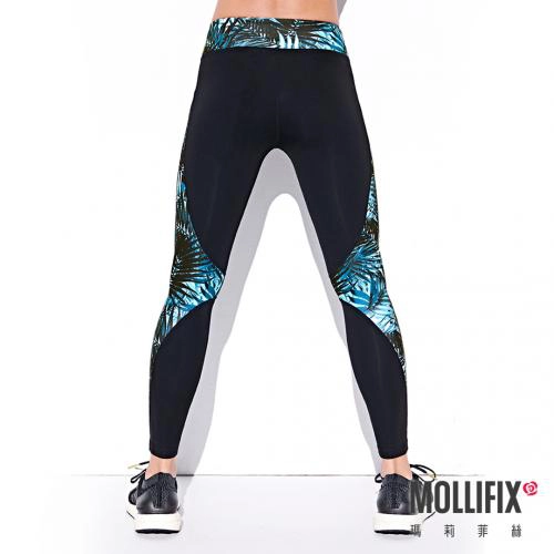 Mollifix Flow Splicing Plastic Pants