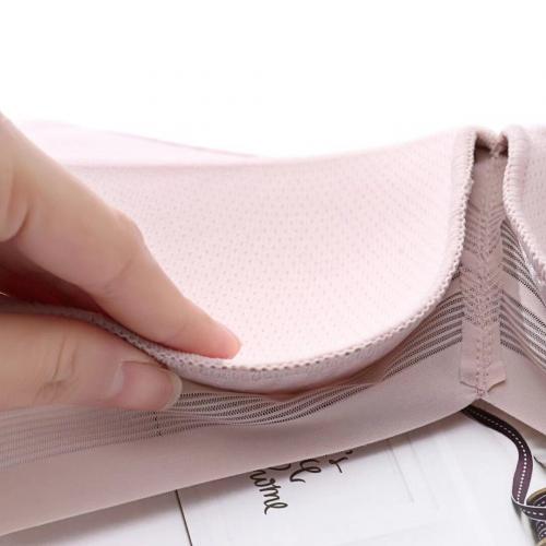 Big chest makes small, full cup gathering, upper support, side folding, seamless underwear