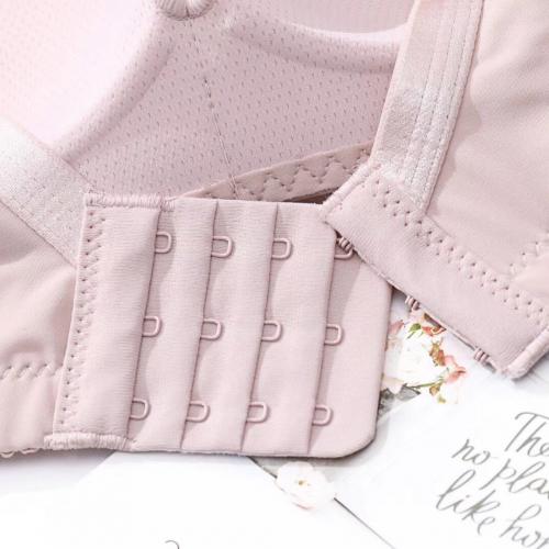 Big chest makes small, full cup gathering, upper support, side folding, seamless underwear