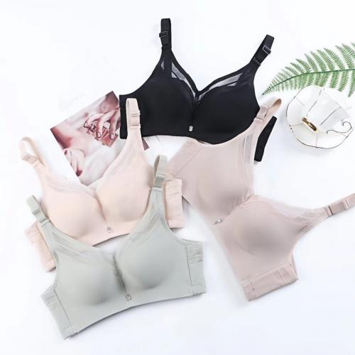 Big chest makes small, full cup gathering, upper support, side folding, seamless underwear