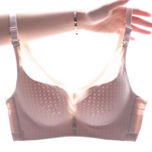 Big chest makes small, full cup gathering, upper support, side folding, seamless underwear
