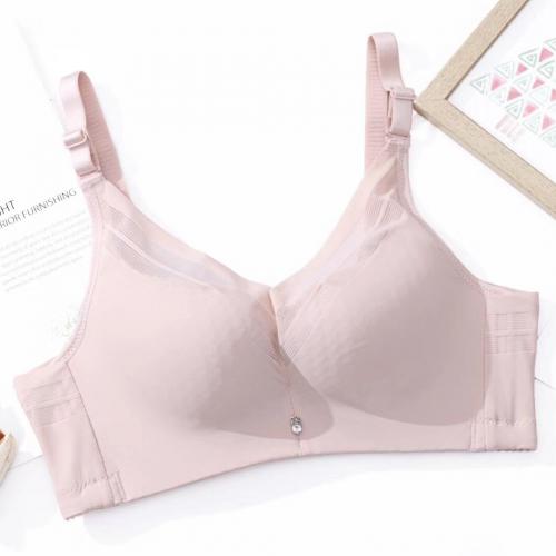 Big chest makes small, full cup gathering, upper support, side folding, seamless underwear