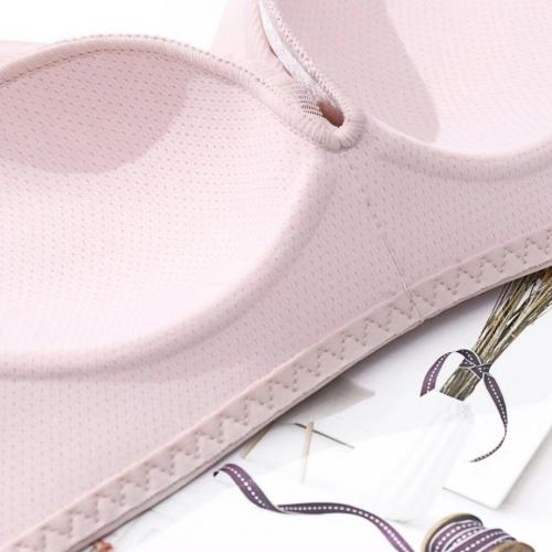 Big chest makes small, full cup gathering, upper support, side folding, seamless underwear