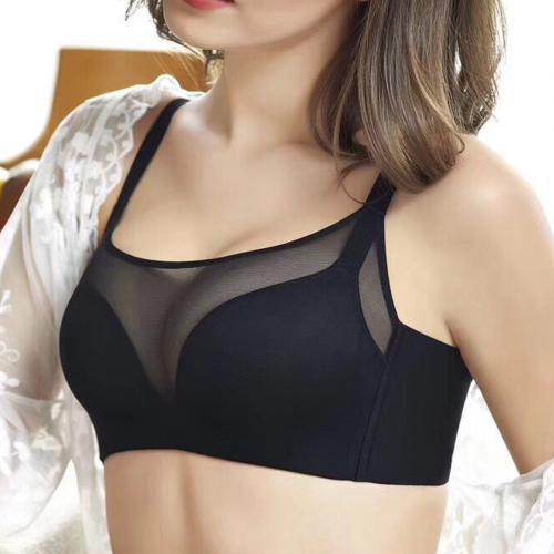 Ultra thin, seamless, no steel ring, anti glare mesh, strapless, gathering and sexy lingerie