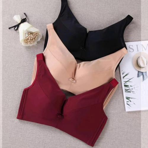 Skin friendly baby cotton gathered on top, large size C cup, thin, breathable and adjustable underwear