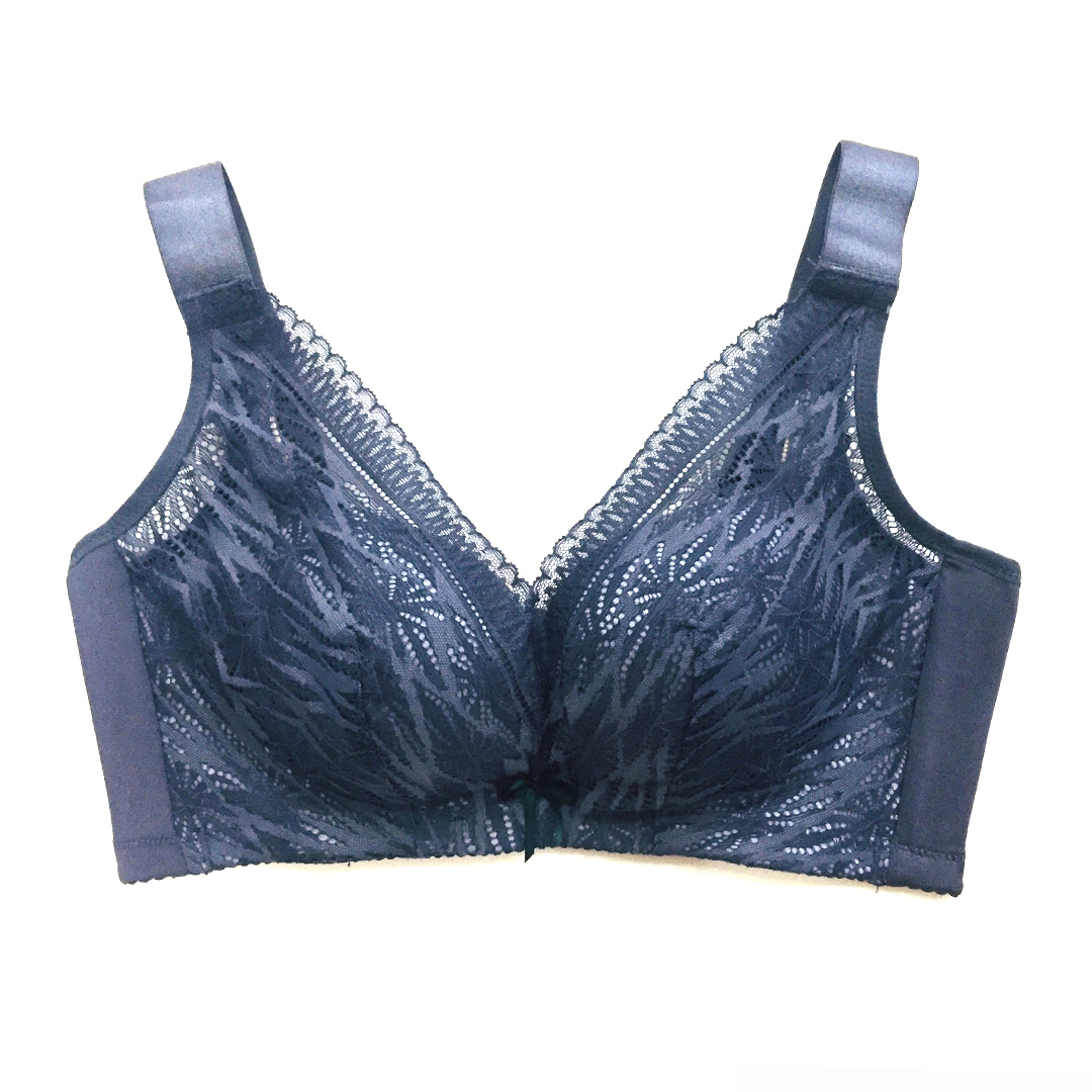 Thin C-cup wide shoulder strap, large chest display, small full cup adjustment, gathered side closure, no steel ring underwear