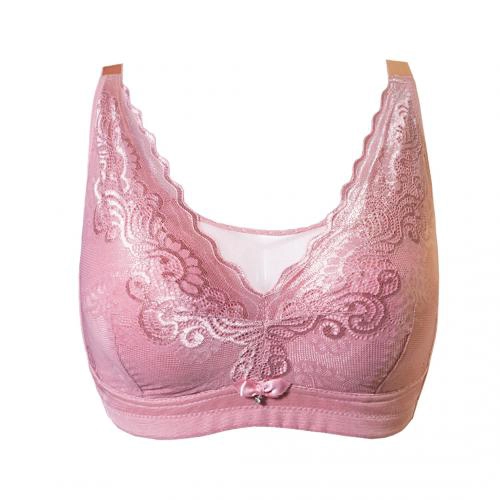 Pure natural silk cup full package without steel ring underwear