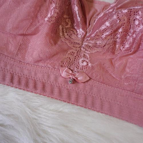 Pure natural silk cup full package without steel ring underwear