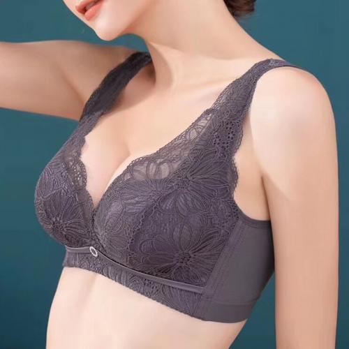 Soft and skin friendly 3D medium thick B-cup vest style vest without steel rings, gathered on the upper support to prevent sagging underwear