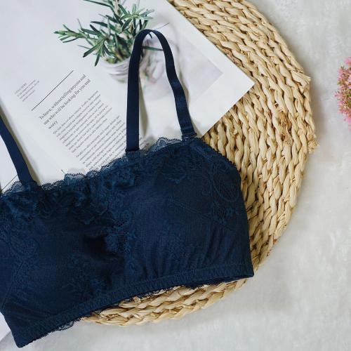【 Push chest small flat mouth out worry free 】 Elf cute lace style - flat mouth underwear