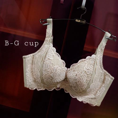 【 Taiwan Patent Cross Ridge Non Displacement 】 Color Contrasting New Trend Adjusted Underwear - Skin Color B.C.D.E.F.G Cup