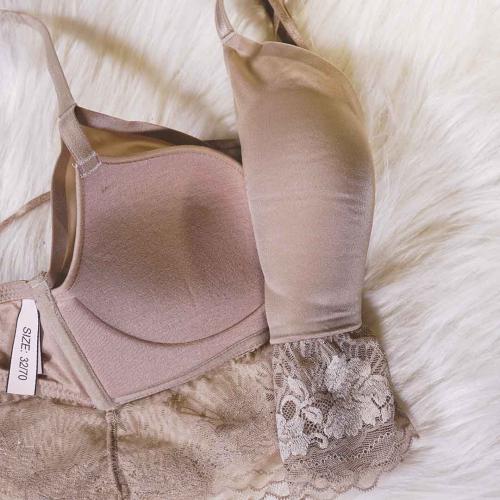 Smooth and seamless coverage of the stomach - French underwear -3D pinhole cup
