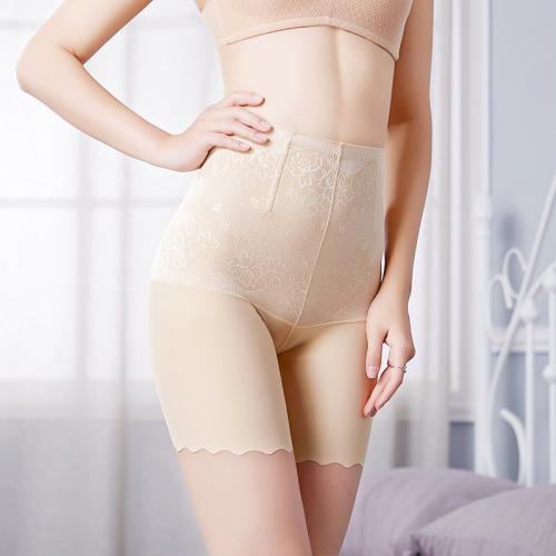 Ice silk anti roll edge plastic waistline five quarter pants - can be worn up to 160 pounds