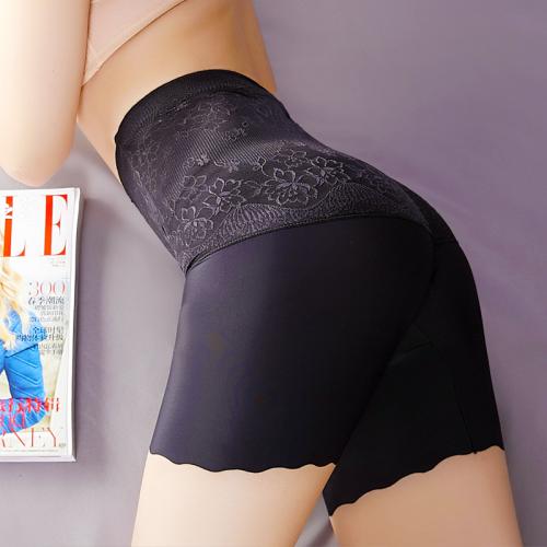 Ice silk anti roll edge plastic waistline five quarter pants - can be worn up to 160 pounds