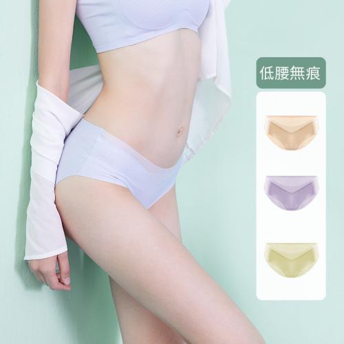 透氣網紗托腹無痕內褲