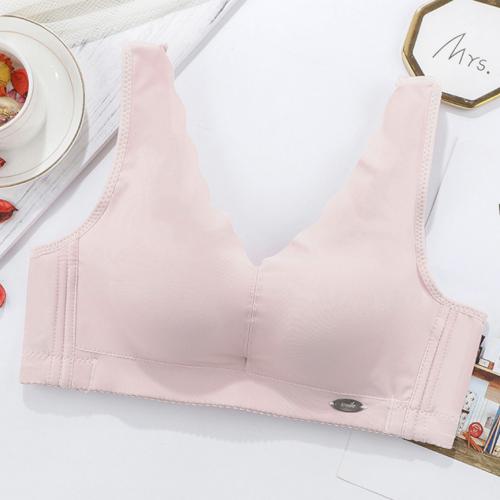Smooth, comfortable, seamless, steel rims, concentrated upper support underwear - soft breathable cup