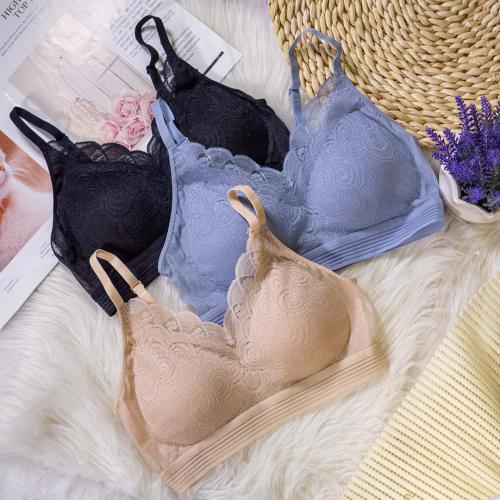 Japanese style seamless sexy lace camisole gathered breathable vest