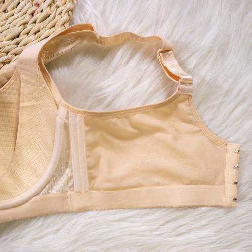 Memory soft steel ring 360 degree three-dimensional care large chest ultra-thin breathable adjustable underwear