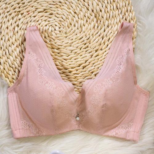 Memory soft steel ring 360 degree three-dimensional care large chest ultra-thin breathable adjustable underwear