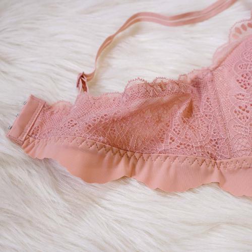 Hollow Butterfly Chicken Heart Small Sexy&Sweet Lace Concentrated Gathering Non Steel Rim Underwear