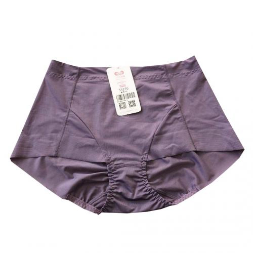 Confident full coverage plain seamless functional underwear matching underwear