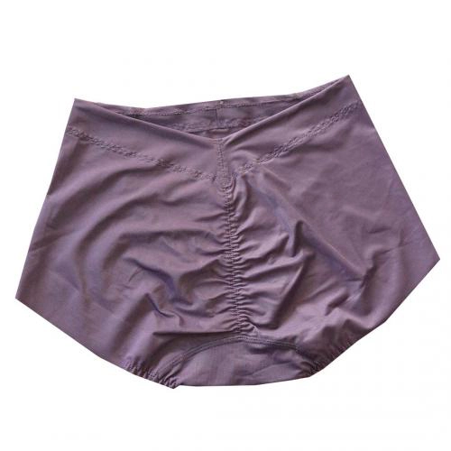 Confident full coverage plain seamless functional underwear matching underwear