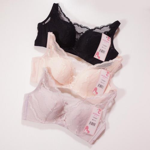 24-hour three-dimensional care, comfortable no steel ring cloud soft heart cup underwear