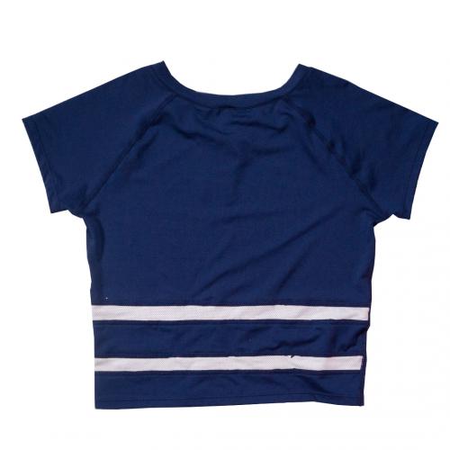 Breathable quick drying fitness yoga exercise short sleeves