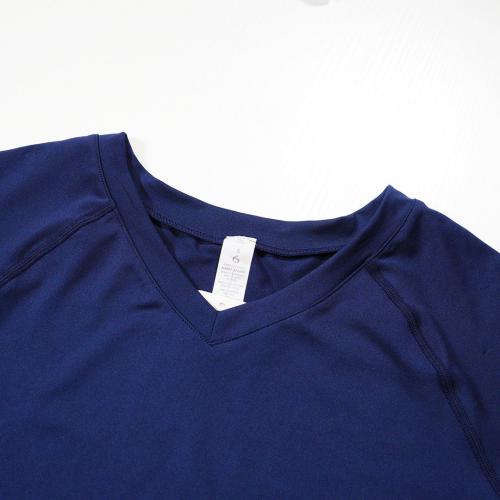 Breathable quick drying fitness yoga exercise short sleeves