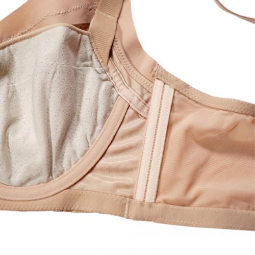 Sweat releasing coolness, memory steel ring adjustment function underwear CD cup